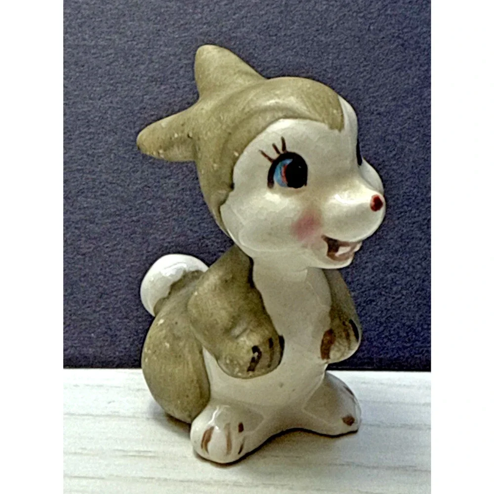 Vintage Anthropomorphic Thumper Bunny Rabbit Figurine Porcelain